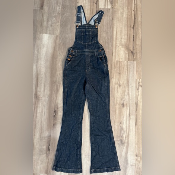Madewell Denim - Vintage Madewell Flare Leg Denim Overalls